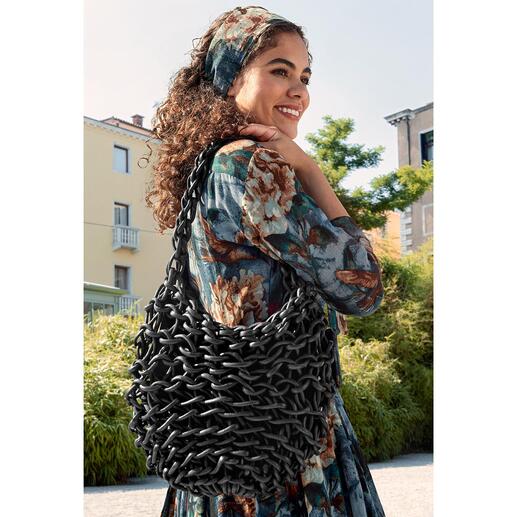 Alienina Beutel-Flechttasche Alienina Beutel-Flechttasche