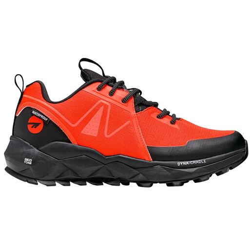 Ultralight-Sneaker Ultralight-Sneaker in Rot und Schwarz, seitliche Sicht auf das Produkt.
