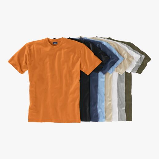 Orange Ragman T-Shirt in Größe 44, liegend auf einem weißen Hintergrund.