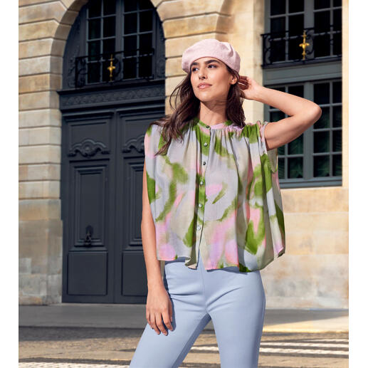 Neu Nomads Modal-Crêpe-Bluse