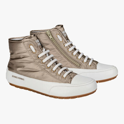 Der bequeme Edel-Sneaker mit modischem Glam-Update. Von Candice Cooper. Made in Italy.