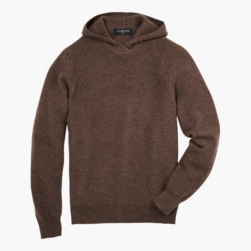 Brauner JH1954 KA-Pique-Hoodie Größe 36