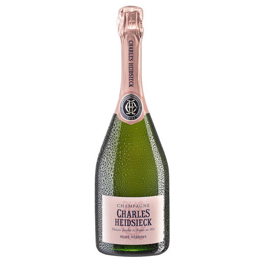 Champagne Charles Heidsieck Rosé Réserve, Cham­pagne AOP, Frankreich Verkostungssieger. Der beste Rosé-Champagner unter 80 (!) namhaften Konkurrenten.**decanter.com, World Wine Awards 2021