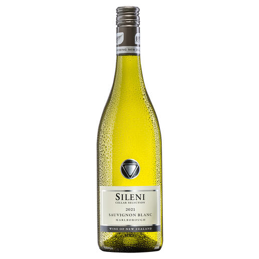 Sileni Sauvignon Blanc 2021, Sileni Estate, Marlborough, Neuseeland Der beste Weißwein aus Neuseeland. Unter mehr als 70 (!) Konkurrenten. (Mundus Vini 2013, www.mundusvini.com)