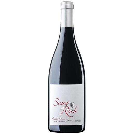 Saint Roch „Vieilles Vignes“ 2020, Château Saint Roch, Côtes du Roussillon, Frankreich „Den sollten Sie kistenweise kaufen.“ (Robert Parker, Wine Advocate 224, 03/2016 über den Jahrgang 2015)