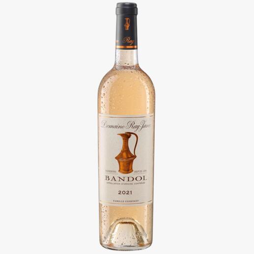 Ray-Jane Bandol Rosé 2021, Bandol AOP, Frankreich 
            262 (!) französische Roséweine. Hier ist der Sieger.*
            *decanter.com, World Wine Awards 2021 über den Jahrgang 2020.
        