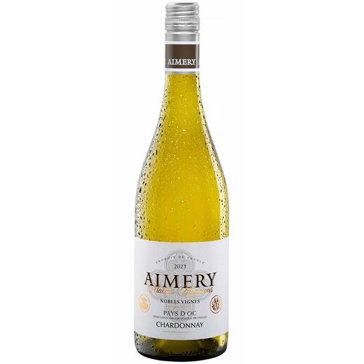 Aimery Chardonnay 2021, Aimery, Pays d‘Oc IGP, Frankreich Der Chardonnay-Geheimtipp – aus den exzellenten Grundweinen des Crémant de Limoux.