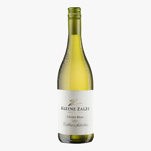 Kleine Zalze Chenin Blanc 2023, Stellenbosch, Südafrika 
            Der beste Weißwein Südafrikas. Unter 50 (!) Konkurrenten.*
            *Mundus Vini Sommerverkostung 2015, www.mundusvini.com für den Jahrgang 2015
        