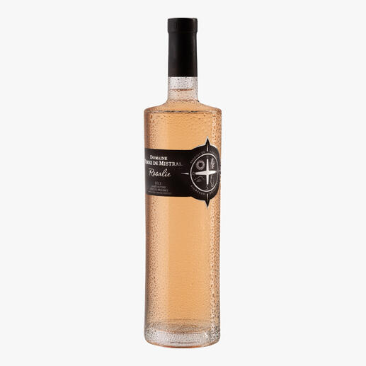 Rosé Rosalie 2023, Domaine Terre de Mistral, Provence, Frankreich 
            Der Preis-Genuss-Sieger. Unter 91 (!) Provence Rosés.*
            *Decanter, August 2019 über den Jahrgang 2018
        