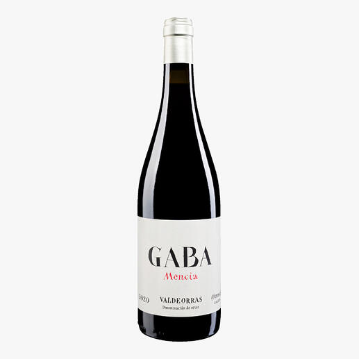 Gaba Mencía 2020, Telmo Rodriguez, Valdeorras DO, Spanien 
            95 Punkte im Decanter:* der rote Preis-Genuss-Favorit aus Spanien.
            *decanter.com
        