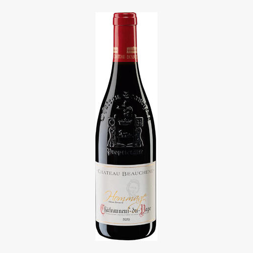 Châteauneuf du Pape Hommage 2020, Château Beau­chêne, Rhône, Frankreich 
            95 Punkte von Robert Parker. Zum zweiten Mal in Folge.*
            *robertparker.com
        