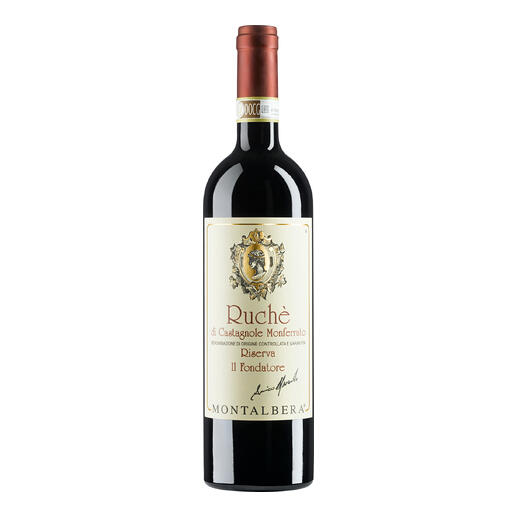 Weinflasche Ruche Riserva 2022 aus Casalgrasso Monferrato.