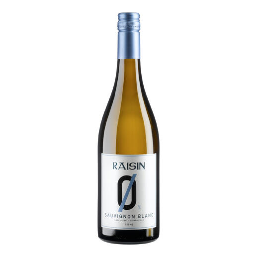 Raisin Sauvignon Blanc, Flasche Weißwein mit frischen Aromen.