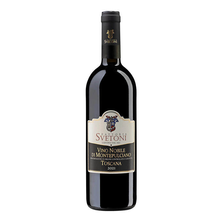 Vino Nobile di Montepulciano Svetoni 2021, Fattoria Svetoni, Toskana, Italien
