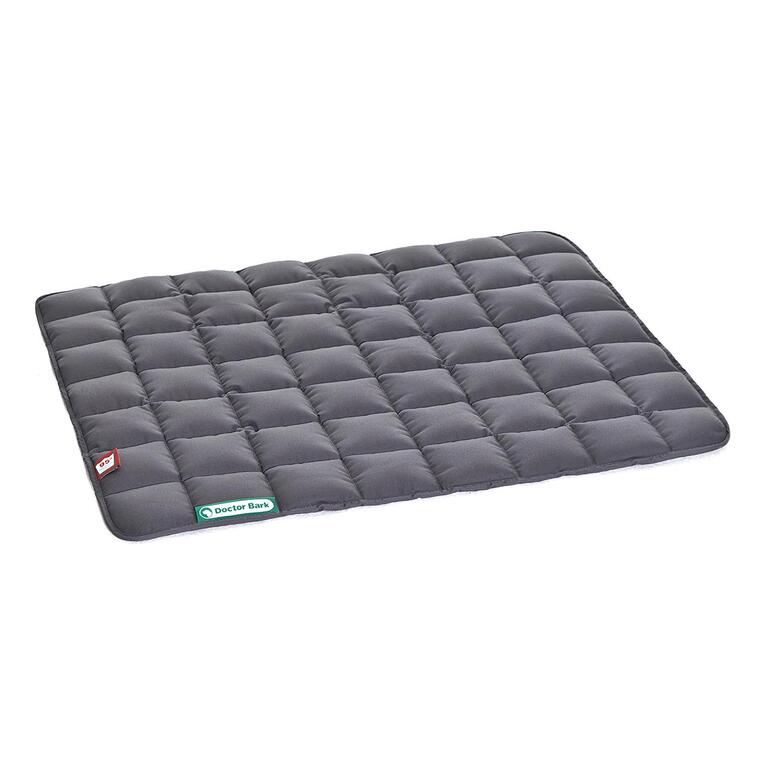 95 Grad waschbare Hundedecke, 80 x 70 cm, anthrazit, ideal für Autofahrten.