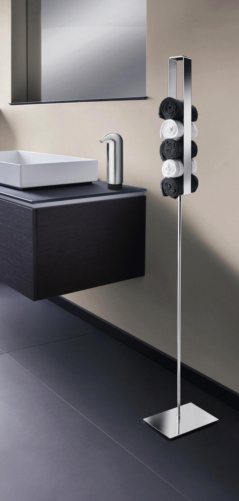 Schnbeck Design Gstehandtuchhalter Towel Stand, Edelstahl