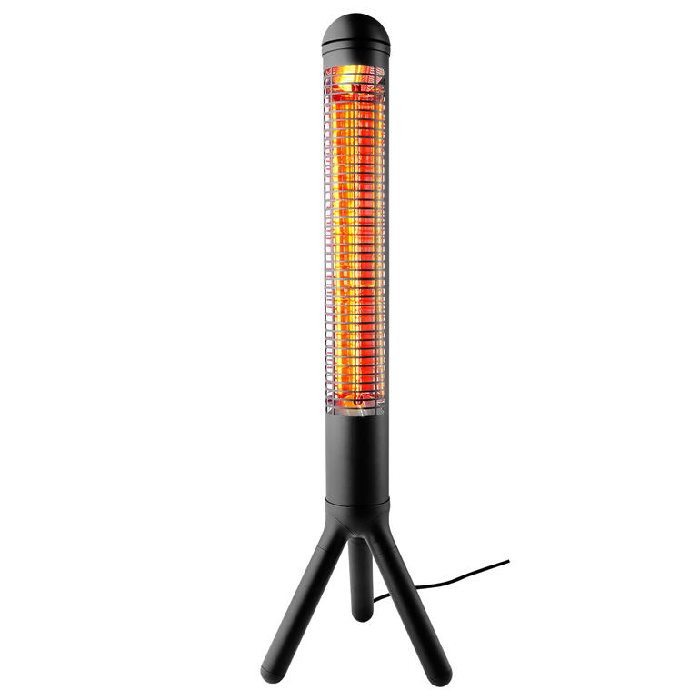 Design-Terrassenwärmer HEATUP auf weißem Hintergrund