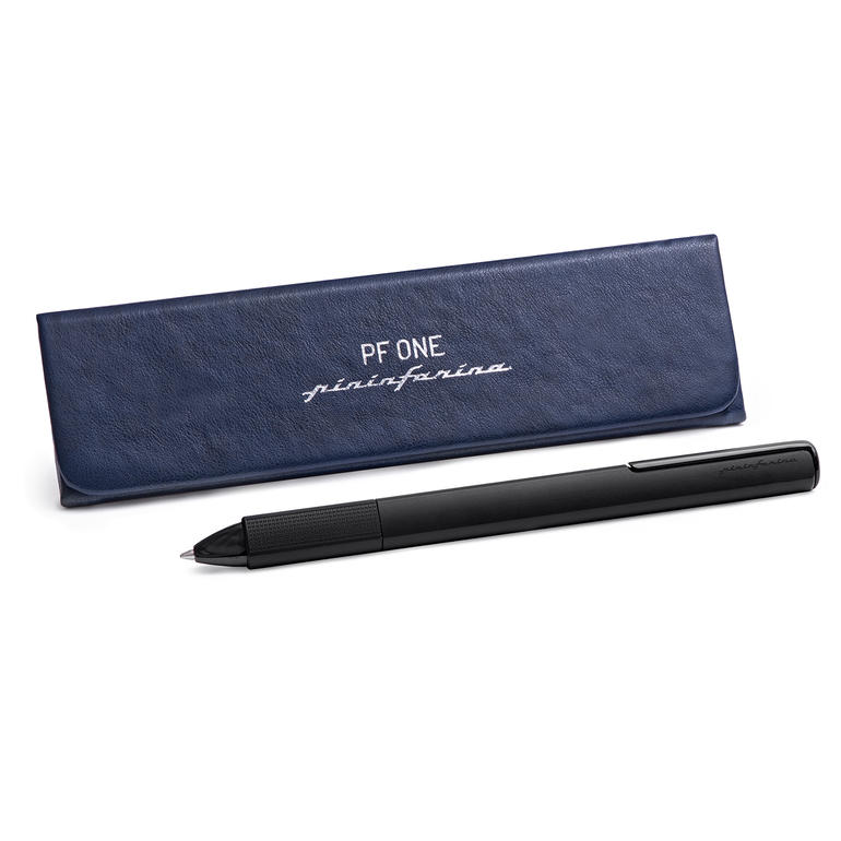 Pininfarina Kugelschreiber in einer blauen Lederbox