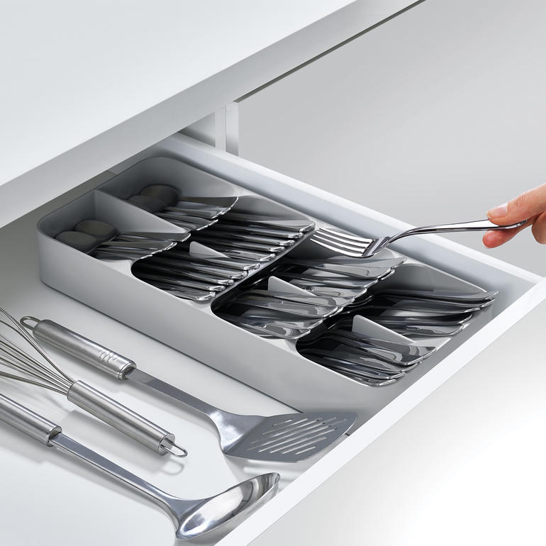 Joseph Joseph DrawerStore Besteckkasten, 39,5 x 11 x 5,7 cm, grau