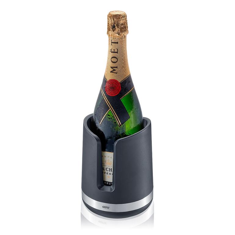 Weinkühler SMARTLINE Weinkühler SMARTLINE mit einer Flasche Champagner.