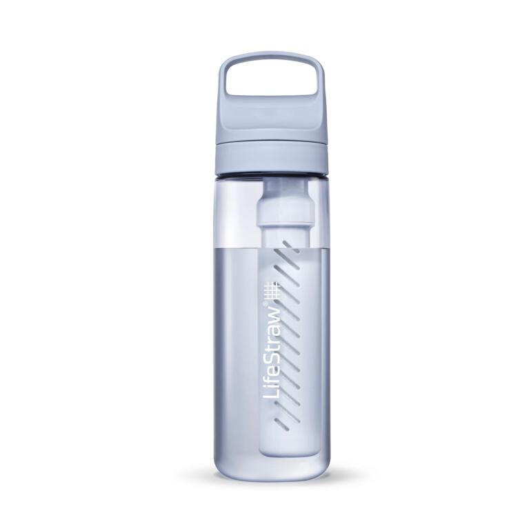 Wasserfilter-Flasche LifeStraw® Go 650 ml Wasserfilter-Flasche LifeStraw® Go in transparenter Ansicht