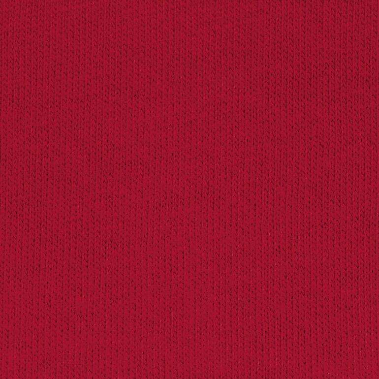Rotes Strickmuster eines T-Shirts