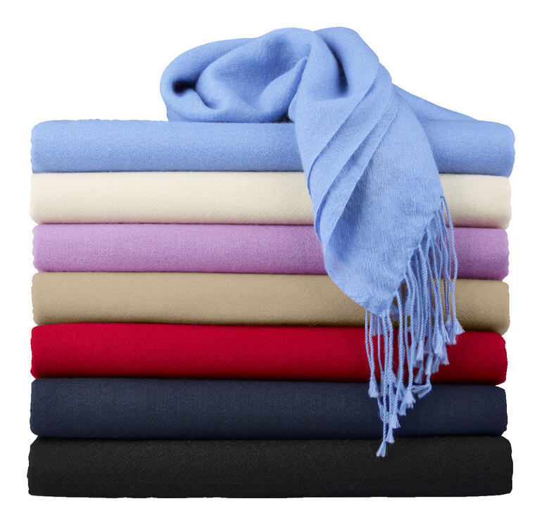 Schal Damen Beige Glory Max Großer Weicher Seidiger Pashmina-Schal Für Damen Cashmere Schal Damen