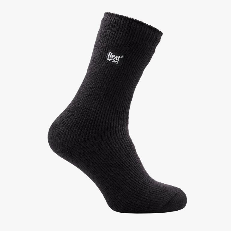 Heat Holders® Thermosocken in schwarz, seitlich stehend
