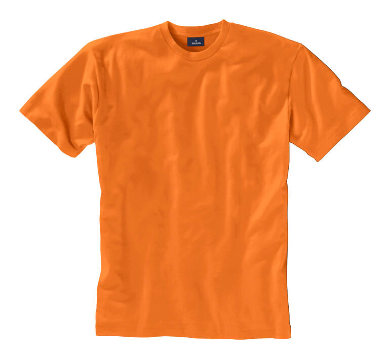 Oranges Ragman T-Shirt in Größe 44 auf einem weißen Hintergrund
