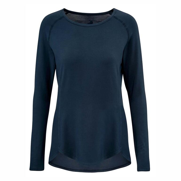 Langärmliges Shirt von Dagsmejan in Mitternachtsblau.