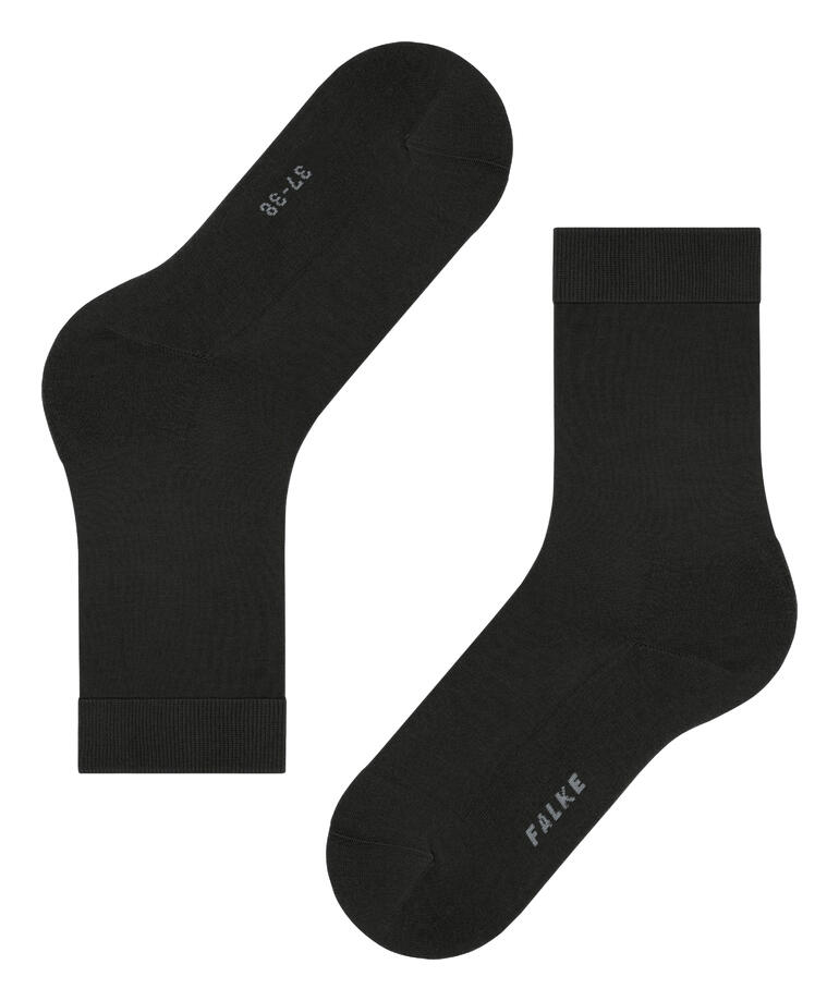 FALKE ClimaWool Socken in Dunkelgrün, paar bestehend aus einem linken und einem rechten Socke