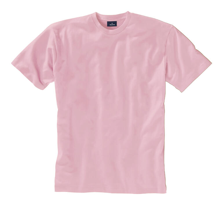 Rosa Ragman T-Shirt in Größe 44 auf einem weißen Hintergrund