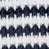 Blau/Ecru